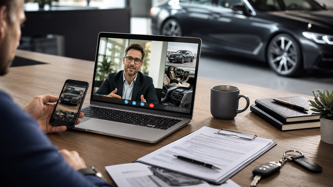 Achat d’une voiture en Europe à distance avec visioconférence, documents et vérifications