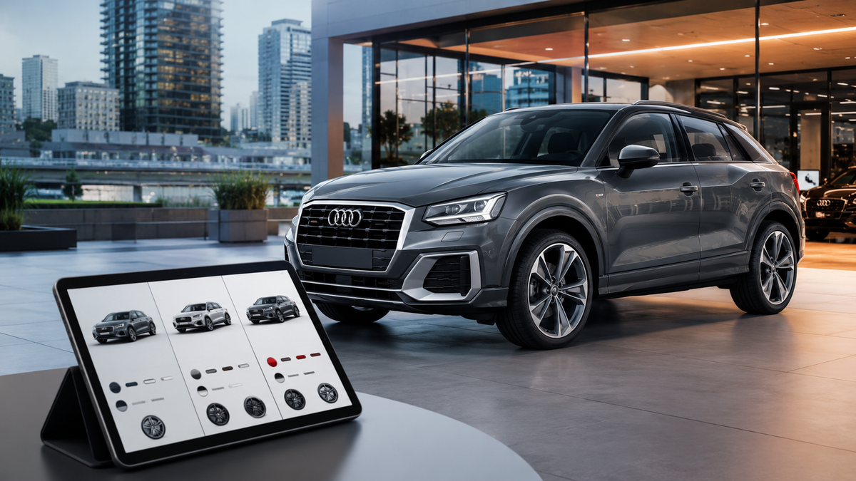 Audi Q2 d’occasion en Europe avec comparaison des versions et équipements