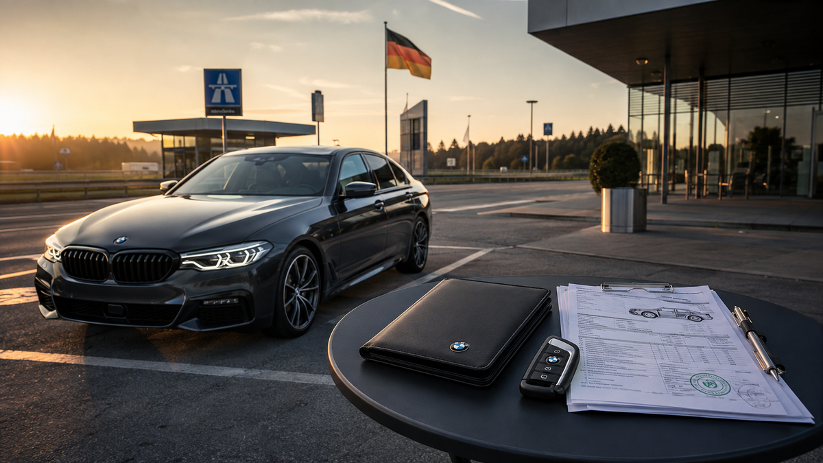 BMW d’occasion en Allemagne avec dossier et vérifications avant importation en France