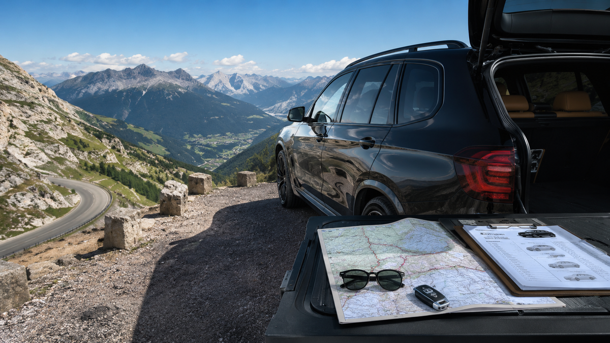 BMW X5 d’occasion en Europe avec dossier et itinéraire avant importation en France