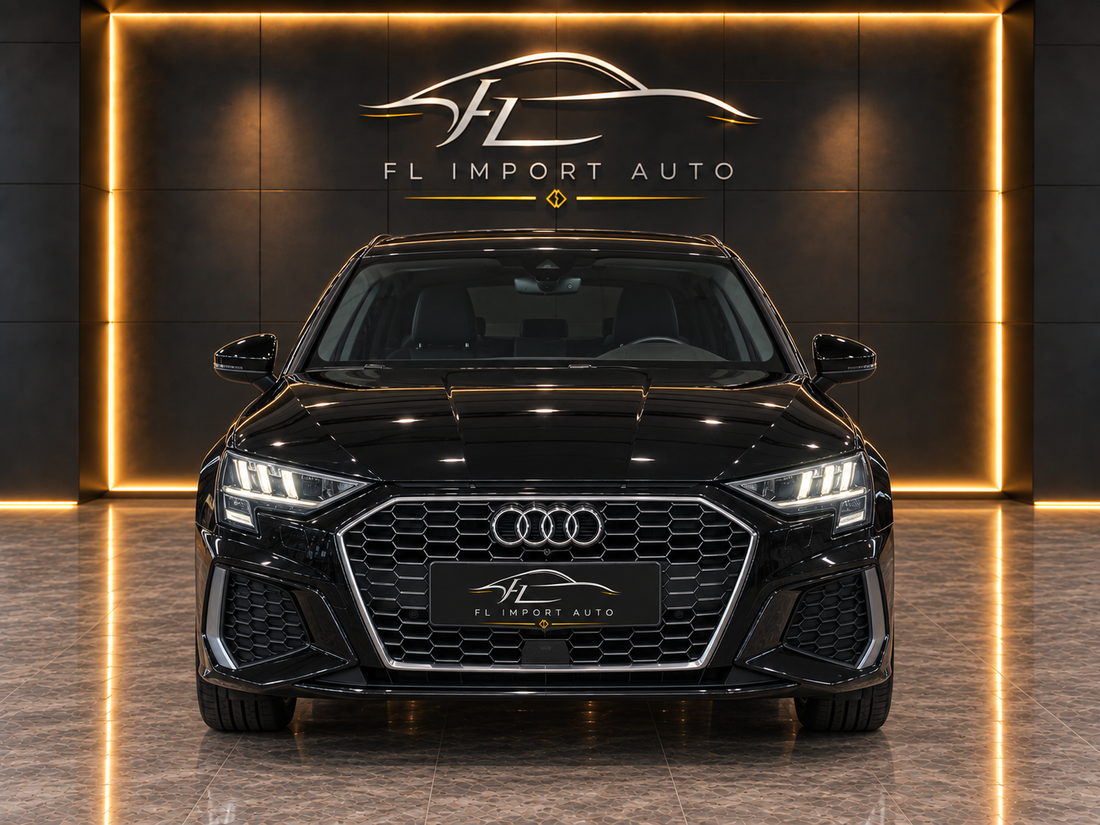 Audi A3 Sportback S line 40 TFSI e 204 ch — 2021 — 70 832 km — Automatique — vue 4