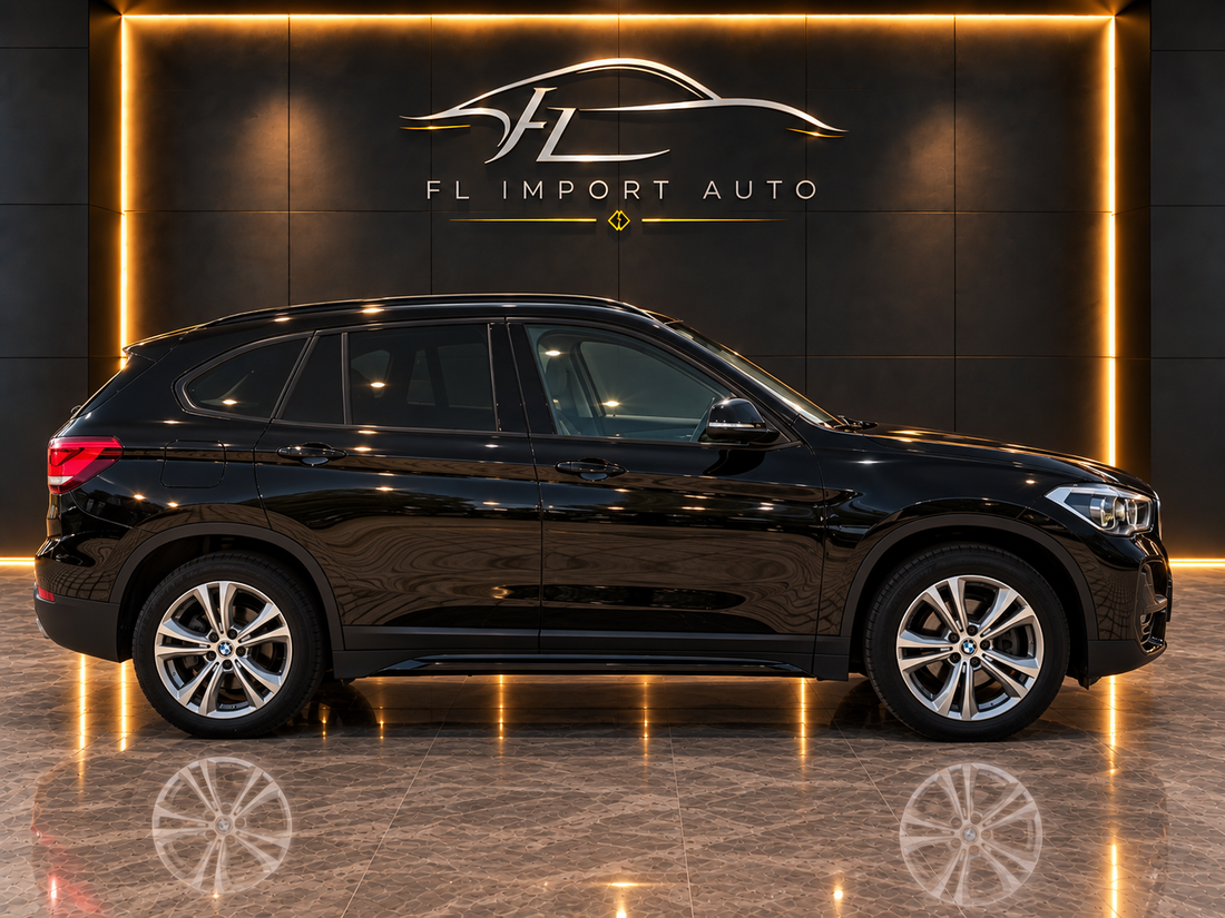 BMW X1 Sport Line 2.0 Diesel 150 ch — 2019 — 80 268 km — Automatique — vue 2