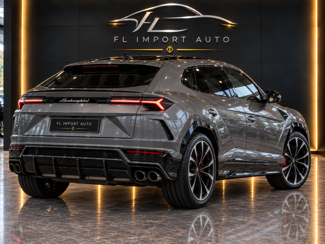 Lamborghini Urus LP650 2020 – Pano, HUD, 23″ – 56 000 km — vue 3