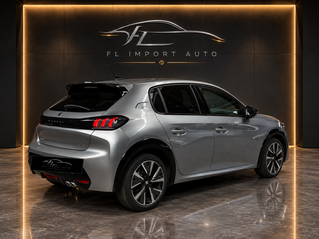 Peugeot 208 GT 1.2 PureTech 130 EAT8 Automatique – 2020 – 99 000 km — vue 3