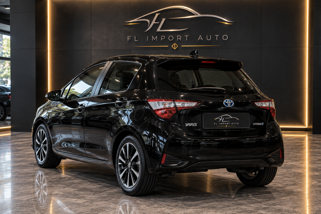 Toyota Yaris 1.5 Hybrid 73 ch Automatique – 02/2019 – 70 000 km — vue 3