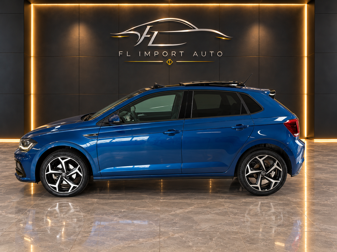 Volkswagen Polo Highline R-Line 1.0 TSI 110 ch – 2020 – 32 280 km – DSG — vue 2