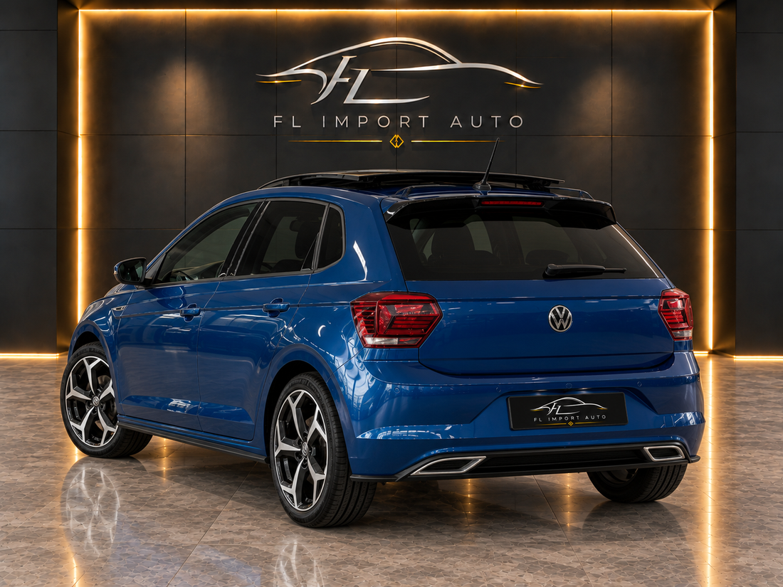 Volkswagen Polo Highline R-Line 1.0 TSI 110 ch – 2020 – 32 280 km – DSG — vue 3