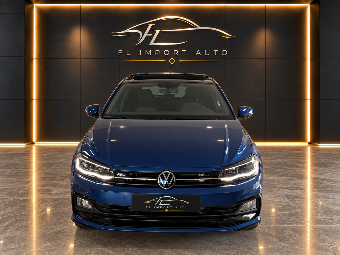 Volkswagen Polo Highline R-Line 1.0 TSI 110 ch – 2020 – 32 280 km – DSG — vue 4